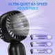 thumbnail image 3 of Ventilador portátil JODNO Mini Portable, paquete de 2 con 3 velocidades y USB, 3 of 7