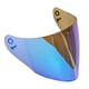 thumbnail image 5 of Lente De Visera De Casco De Motocicleta De Moda Para KYT GP Azul + Dorado, 5 of 5