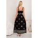 thumbnail image 3 of Maxi Vestido Largo Verano Mujer Holgado Pabilos Estampado 3359, 3 of 3