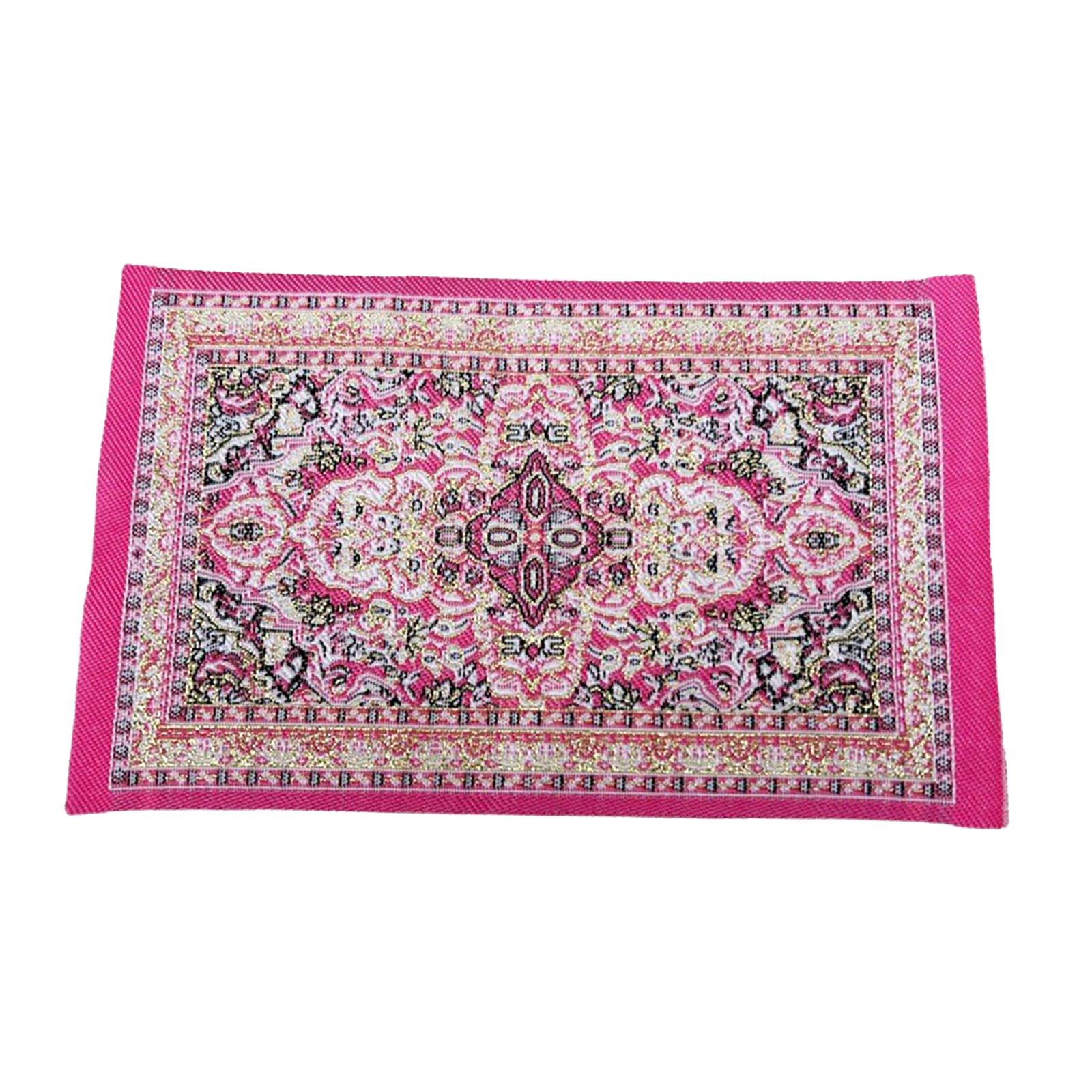 Bothyi - Alfombra De Suelo A Escala 1:12, Suministros De Paisaje, Sala De Estar, Juego De Simulación, Decoración Del Hogar