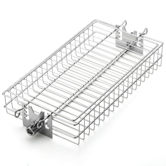 Cesta giratoria universal de acero inoxidable TURBRO para parrilla