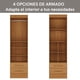 thumbnail image 2 of Clóset Ro22Ci 2 Puertas 2 Cajones 4 Opciones Armado Canela, 2 of 8
