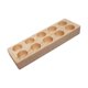 thumbnail image 2 of Estado De Madera Stand Rack Desk Botellas Organizador De Almacenamiento Para Festivales 24cmx8.5cmx3cm Oscuro, 2 of 5