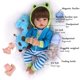 thumbnail image 5 of Muñeca Reborn CHAREX Realistic Reborn Boy de 45 cm con set de regalo, 5 of 8