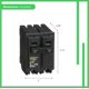 thumbnail image 3 of Disyuntor Schneider Electric Homeline 60A, 2 polos, 120/240 V, 3 of 5