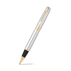 Roller Sheaffer Serie 300 Punta M Tinta Negra Cromo / Dorado