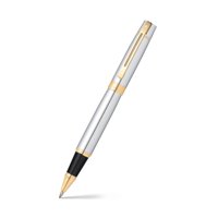 Roller Sheaffer Serie 300 Punta M Tinta Negra Cromo / Dorado