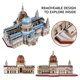 thumbnail image 2 of Puzzle 3D CubicFun Catedral de San Pablo de 643 piezas, 2 of 9