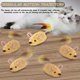 thumbnail image 4 of Juguete Interactivo Ratón para Gatos Pixibond, Rata Falsa Automática con Movimiento, Juguete Recargable Realista para Perros y Gatos con Sonido, Pluma y Cascabel, Broma para Asustar, 4 of 7