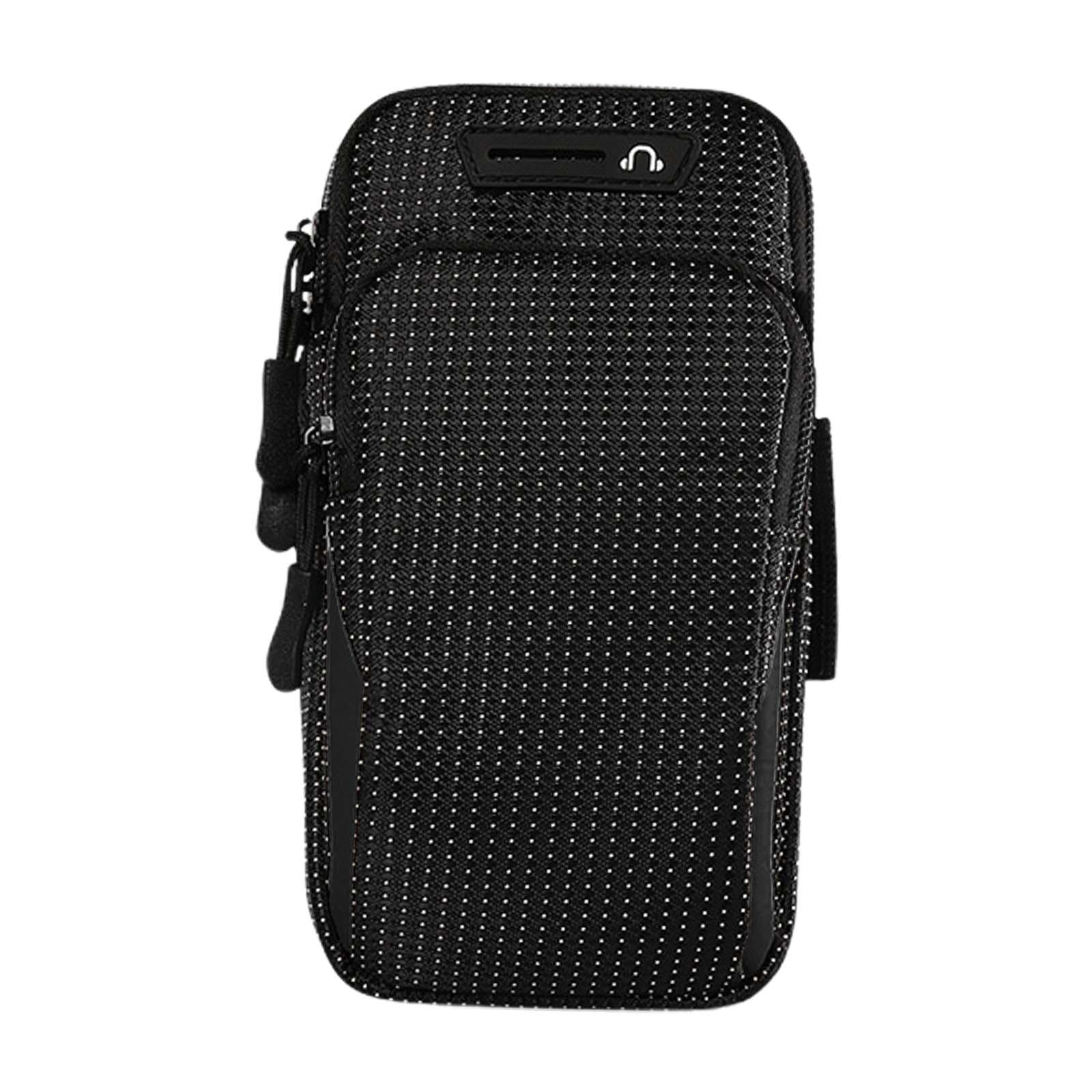 Bothyi - Brazalete Para Teléfono Bolsa Soporte Para Teléfono Móvil Pulsera Para Teléfono Para Viajes Jogging Senderismo Negro