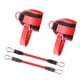 thumbnail image 1 of Kit De 1 Par De Correas De Tobillo Ajustables, Accesorio Para Máquina De Cable, Bandas De Fitness, Color Rojo, 1 of 5
