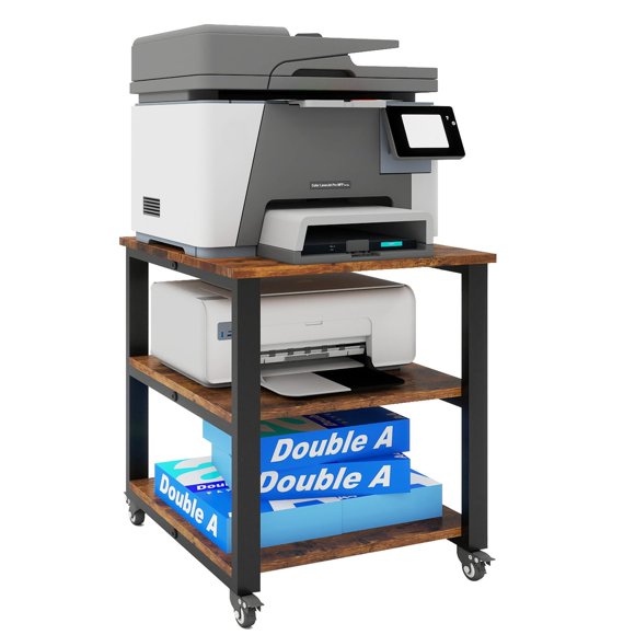 Soporte para impresora Natwind 51 cm × 51 cm, capacidad 70 kg