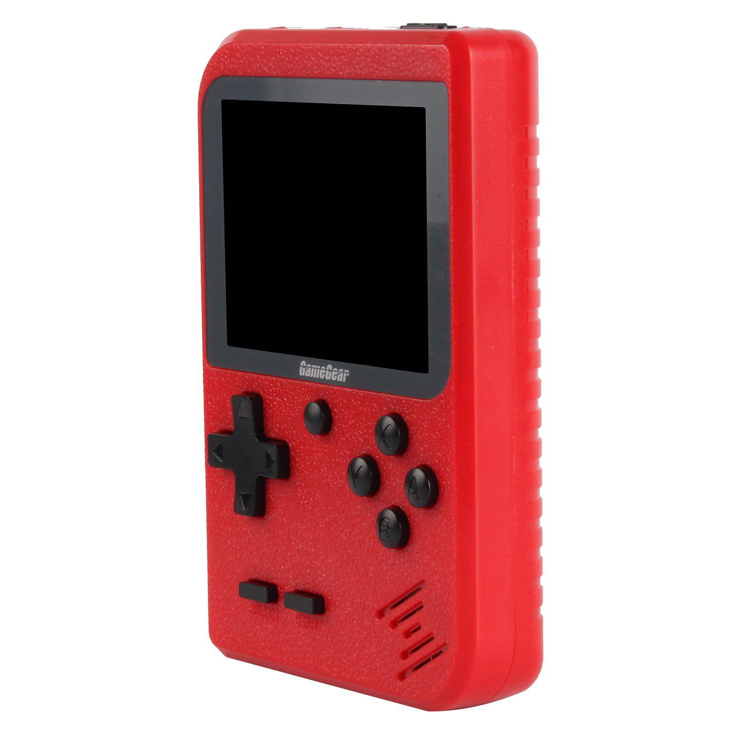 Genérico - Mini Consola Retro Portatil / 400 Juegos En 1 Roja