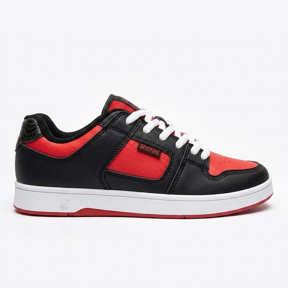 Zapatilla Hombre Spitfire New Season Negro Rojo