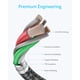 thumbnail image 4 of Cable USB C a USB C Anker tipo C, 60 W, carga rápida, 1 m, paquete de 2, 4 of 7
