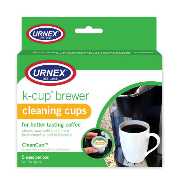 Limpiador Urnex para Cápsulas K-Cup, 5 unidades para máquinas Keurig 2.0