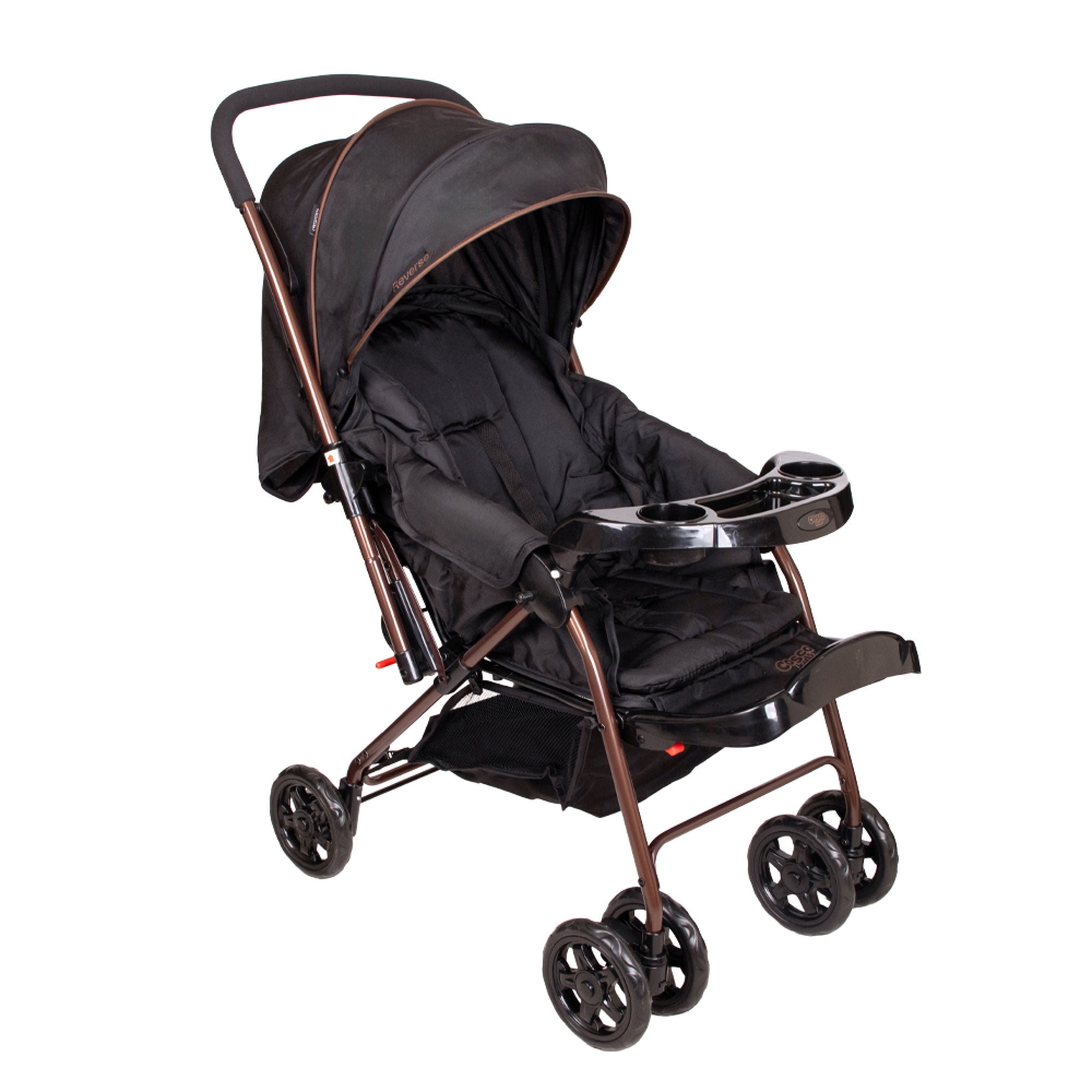 Coche Paseo Reverse Black-Bronze