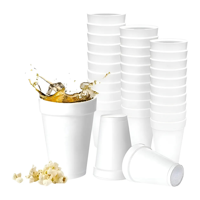 Genérica - Vasos Térmicos Plumavit Pack 50 Und Desechables Para Café