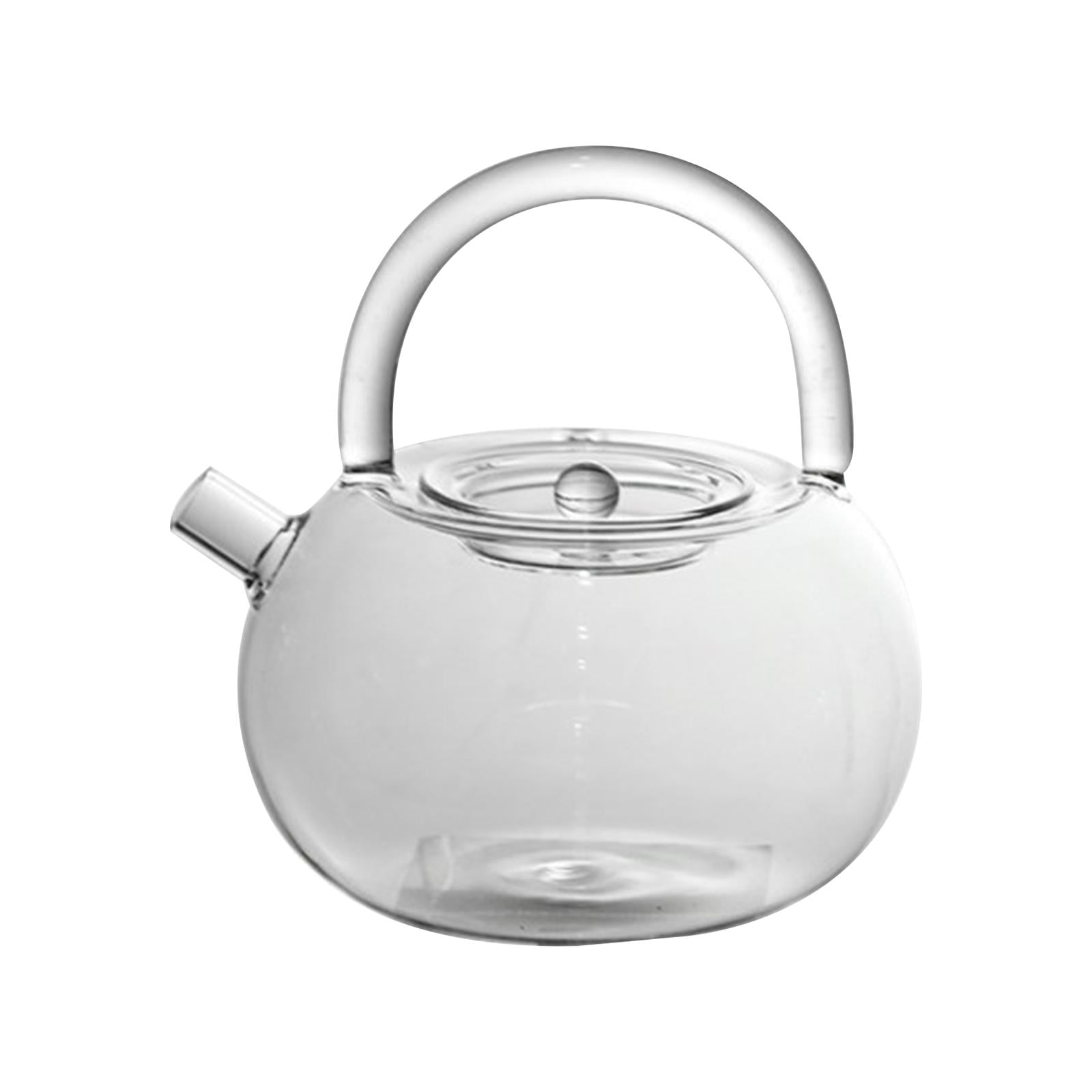 Magideal - Tetera De Vidrio Recipiente A Prueba De Calor Estufa Seguro Duradero Soplado A Mano 780 Ml Elegante Tetera Para Fiesta Floración Camping Cumpleaños B