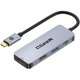 thumbnail image 1 of Hub USB-C QGeeM FRTZWZS21 4 en 1 4K HDMI PD 85 W, 1 of 3