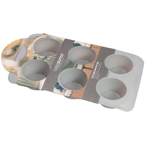 Casasunco - Molde Silicona 6 Figuras Redondas