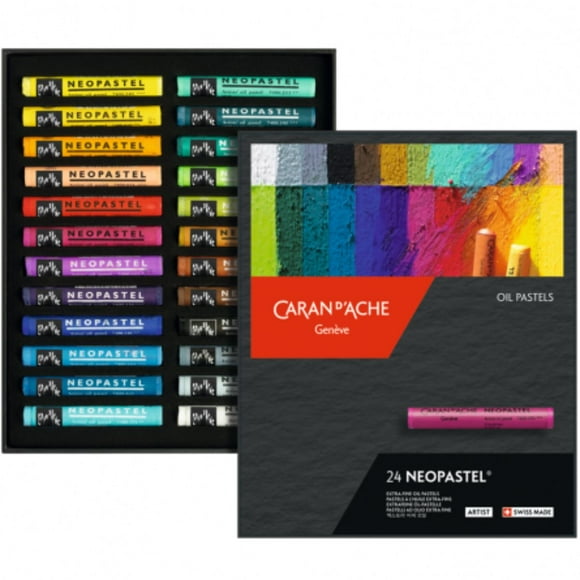 Pasteles Extra Finos Neopastel Caran d Ache Set 24 Colores