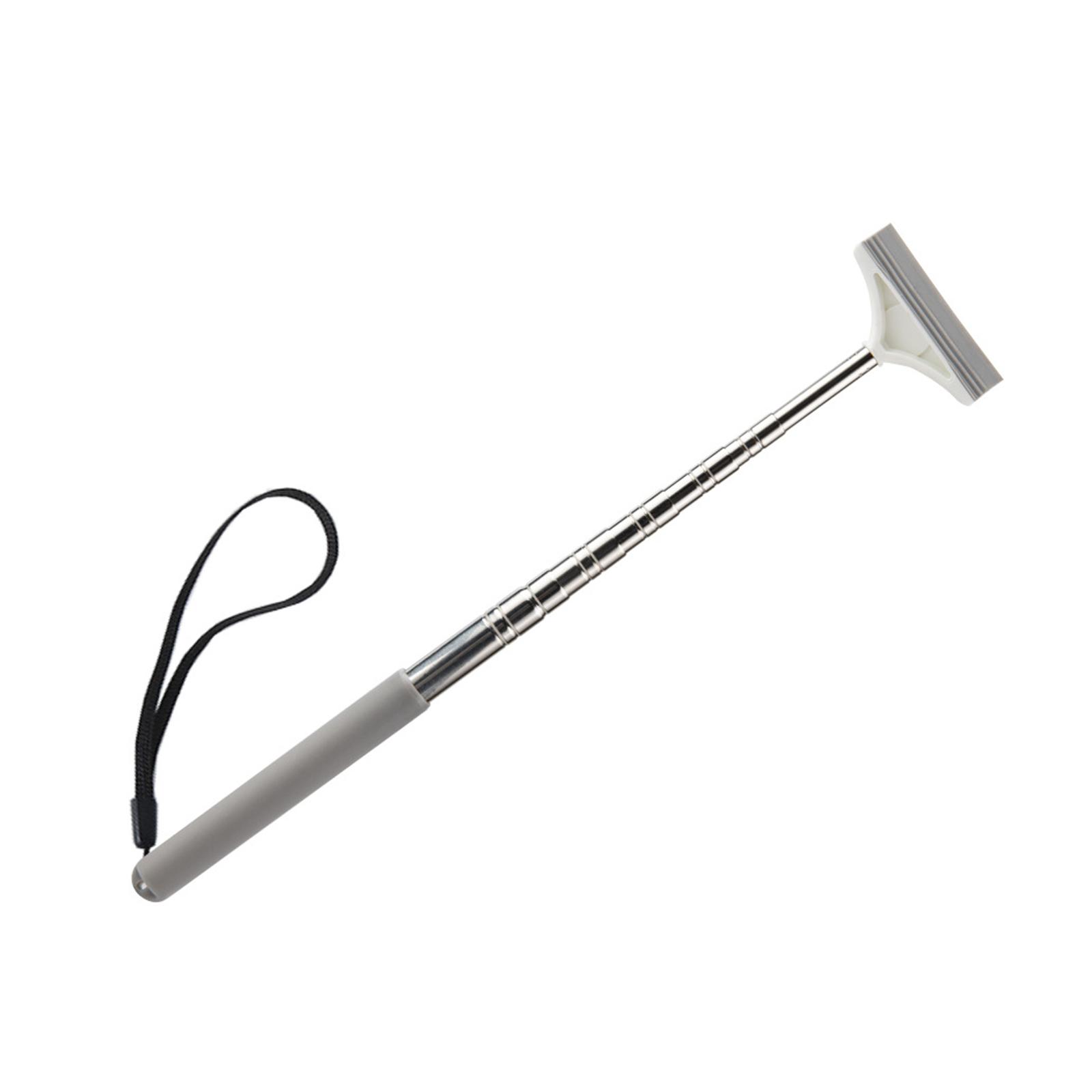 Ioensy - Escobilla De Goma Para Espejo Lateral De Coche, Mini Escobilla De Goma Para Vehículos Lluviosos, Niebla, Color Gris Claro