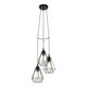thumbnail image 1 of Lampara Colgante Tarbes Negro E27 3X60W, 1 of 1