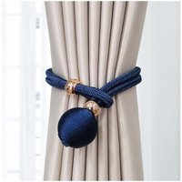 Wyj Hogar - Pack De 02 Sujetadores - Abrazaderas Magneticas Para Cortinas Md12