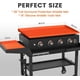 thumbnail image 2 of Funda de silicona Blackstone de 91 cm con borde completo para plancha, incluye tapete de silicona para espátula de 40 cm, tapete Grill Buddy premium de grado alimenticio, protector superior reutilizab, 2 of 8