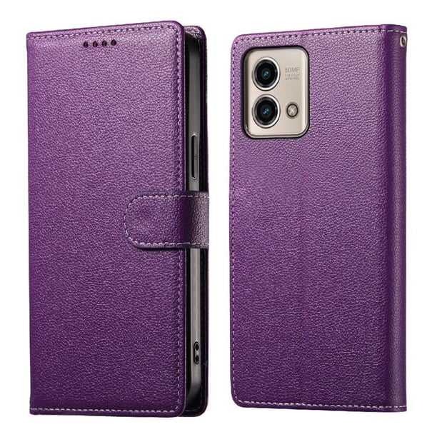 Funda para FOXDOCK Motorola Moto G Stylus 5G 2023– Cuero Premium, 3 ranuras para tarjetas, Protección contra impactos