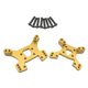 thumbnail image 5 of Soporte De Torre De Choque Trasero Delantero Para Wltoys 144001 1/14 RC Car Golden, 5 of 5