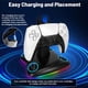 thumbnail image 3 of Controlador de Carga con Soporte para Audífonos RGB para PS5, Estación de Carga Doble USB para Holder de Auriculares de Xbox, 3 of 6