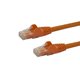 thumbnail image 1 of Cable Ethernet StarTech.com CAT6 de 20 pies, naranja, 650 MHz, 100 W, PoE, 1 of 2