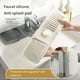 thumbnail image 2 of 1pc, Silicone Drain Pad, Faucet Drain Pad, Kitchen Table Sink Drain, Splash Protector, Kitchen Sink Accessories, 2 of 2
