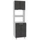thumbnail image 2 of Mueble Cocina Para Microondas Fendi Blanco - Roble, 2 of 8