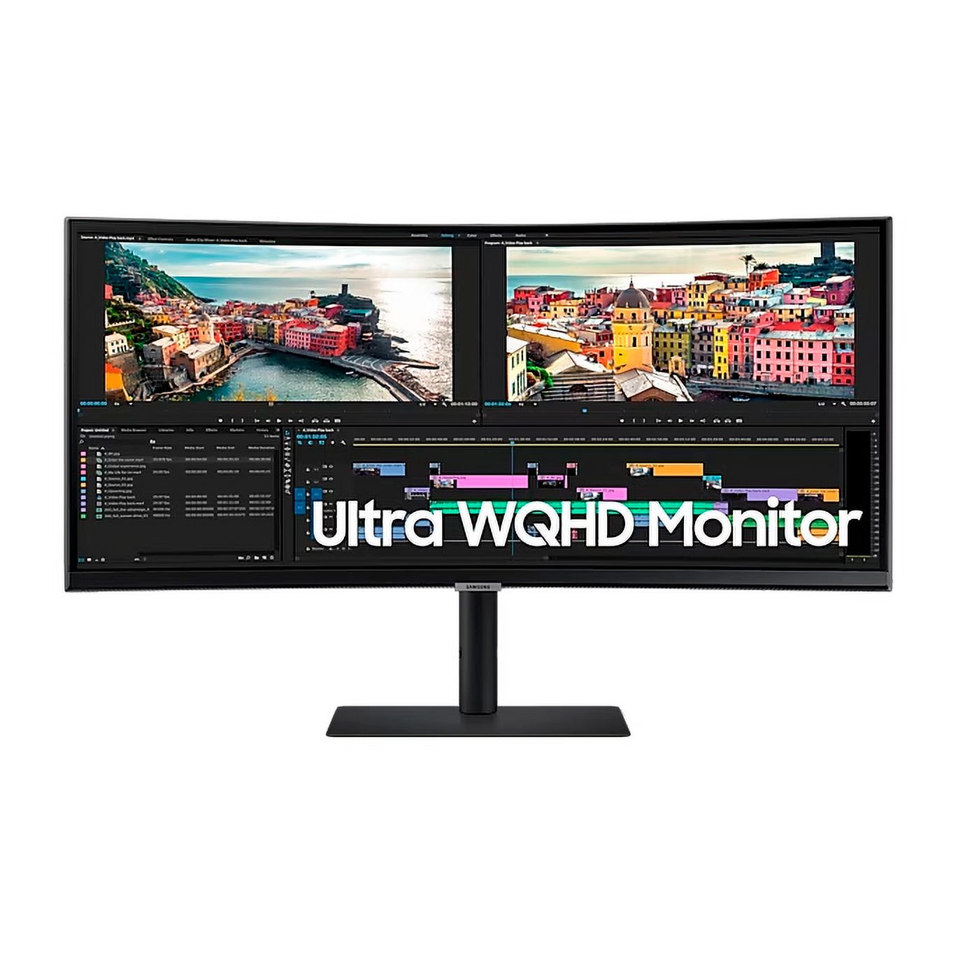 Samsung - Monitor Plano Wqhd Panel/Va/Dport+Hdmi/100Hz/34""/S34C500Gal