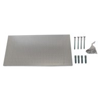 Simonrack - Panel Perforado Panelclik 1200X400 Gris + 8 Ganchos