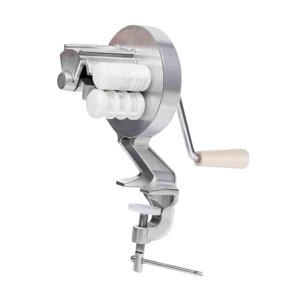 Magideal - Máquina Manual Para Hacer Macarrones, Máquina Para Hacer Espaguetis Hecha A Mano, Máquina Prensadora De Fideos Casera De Aleación De Aluminio, Máquina