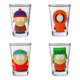 thumbnail image 1 of Juego de vasos Silver Buffalo 45 ml Pack de 4 South Park, 1 of 7