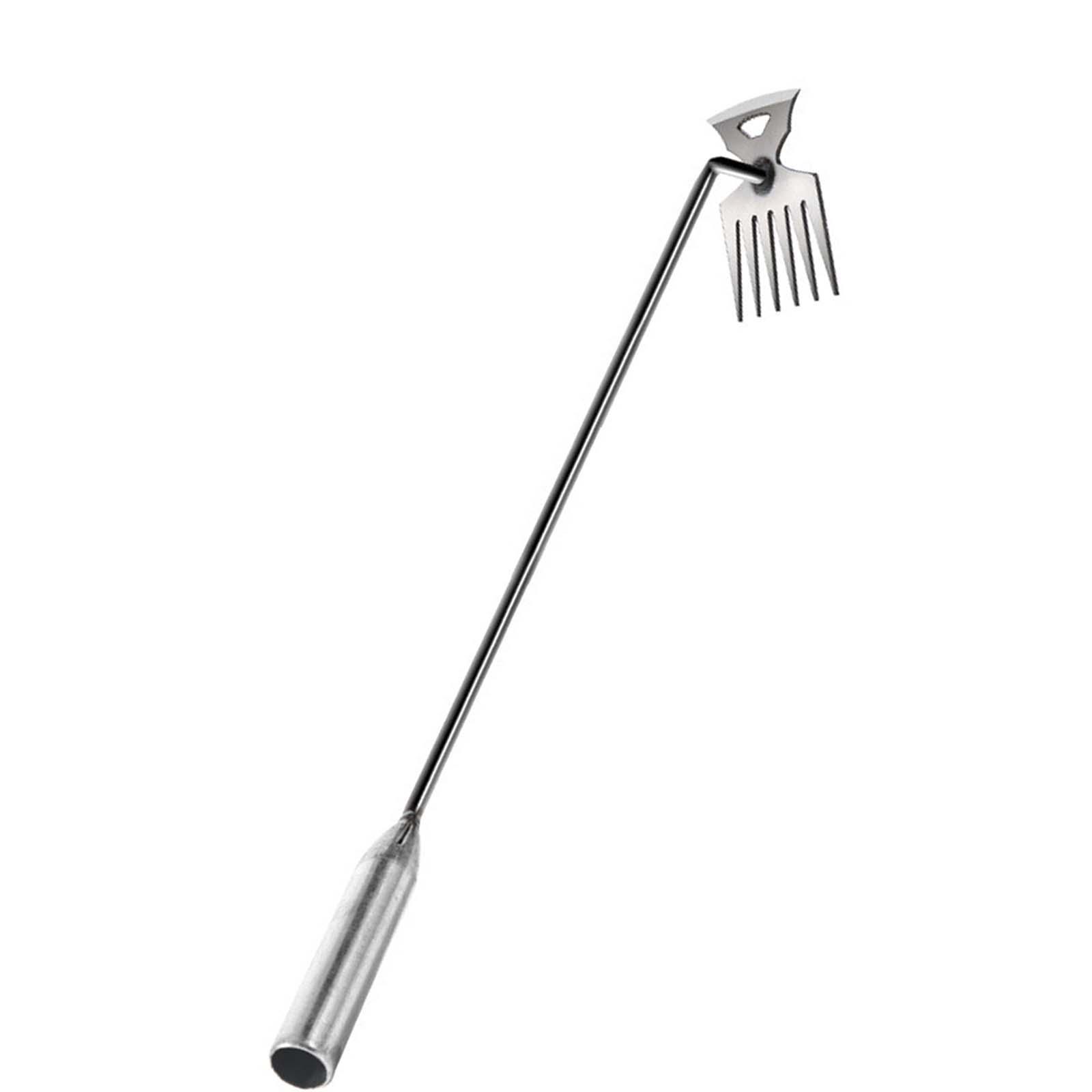 Magideal - Extractor De Malas Hierbas, Herramienta Para Quitar Malas Hierbas, Herramienta Para Tirar De Raíces, Herramienta Para Tirar De Malas Hierbas De Jardín 73Cm 6 Dientes