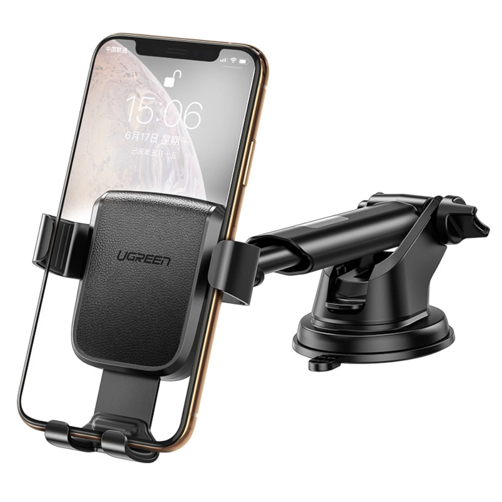 Ugreen - Soporte Celular Ajuste Por Gravedad Con Ventosa Automovil Lp200