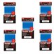 thumbnail image 1 of Sleeves KMC Hyper Matte Blue, 5 juegos (400 hojas), 66 x 91 mm, 1 of 3