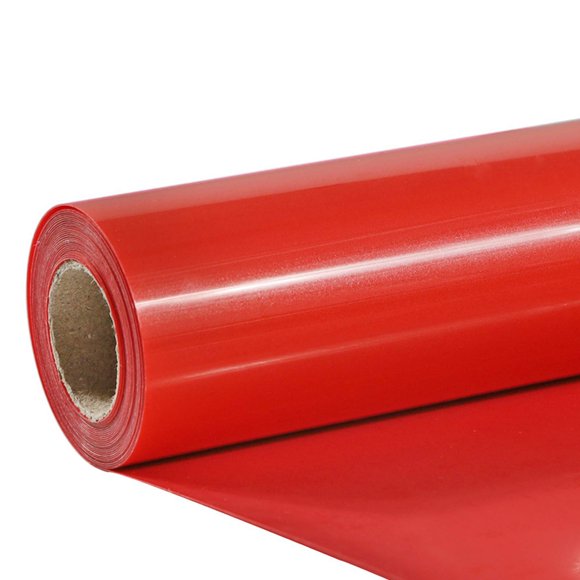 Vinilo HTV TUMIYA 30,5 cm x 2,44 m Rollo Brillante Rojo