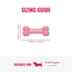 thumbnail image 3 of Juguete Para Perros Hueso Puppy Goodie De Caucho Natural Rosa, 3 of 7