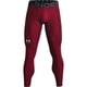 thumbnail image 1 of Leggins Under Armour HeatGear Armour para hombre, color cardenal/blanco, 1 of 2