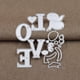 thumbnail image 5 of Troquelados para hacer tarjetas Love Penguin Feemkota Scrapbooking, 5 of 6