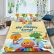 thumbnail image 2 of Fideos y Amigos Conjunto de sábanas temático, trío de piezas, cómodo y amigable con la piel, diseño único, regalo de decoración para el hogar para familiares, amigos y fans,173cm *218cm, 2 of 6