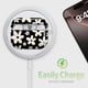 thumbnail image 5 of Funda QQKVFNG Pro 3 (2025) para AirPod – Floral Negra, 5 of 6