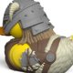 thumbnail image 3 of Figura coleccionable de vinilo con forma de pato de goma TUBBZ Dovahkiin, 3 of 6